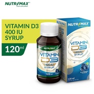 Promo* Nutrimax Vitamin Vit D3 Anak Ibu Hamil 400 IU Sirup Kesehatan