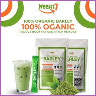 ● ◵ ◄ Weekit 7 Barley Grass Powder Original (100% Organic and Pure Barley Grass)Sugar Free Detox Di