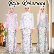 Kurung Baju Raya 2024 Dress Women Muslimah  Baju Kurung Moden Ironless Kurung Floral  Printed Design