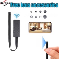 4K WIFI Mini Spy Hidden DIY Camera With 8 Buttons Portable Mini Cam Security Camera