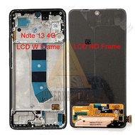 6.67 ต้นฉบับสำหรับ Xiaomi Redmi Note 13 4G จอแสดงผล LCD 23129RAA 4G แผงหน้าจอสัมผัส Digitizer สำหรับ