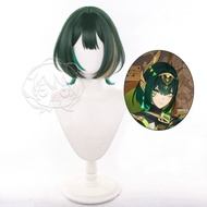 Short Hair Wig for Genshin Impact Nefer for Anime Cosplay Game Wig