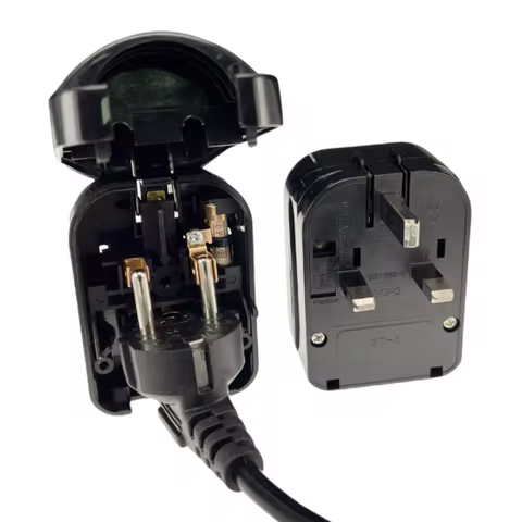 Universal 13A 250V HK Singapore Malaysia United Kingdom power cord online cable converter connector 