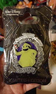 WDI Nightmare Before Christmas 25th Anniversary Oogie Boogie Villain Pin NBC
