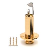 radith [Ander Online] Folk acoustic guitar socket  strap buckle type electric box tail pin gold (wit