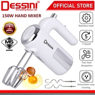 DESSINI ITALY 5 Speed Electric Hand Mixer Egg Beater Blender Grinder Processor Dough Whisk Mesin / P
