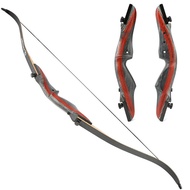 20-50lbs 62" Recurve Bow Wooden Riser Takedown Bow American