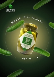 แตงกวาดอง ขวดเล็ก Whole Dill Pickles 454 g. 🥒🥕🥒🌶🍅🥬ผักดองต้นตำรับโฮมเมด