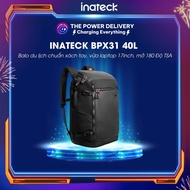Inateck BPX31 40L Premium Travel Backpack, Standard Carry-on Luggage, Waterproof Compartment, 17 Inc
