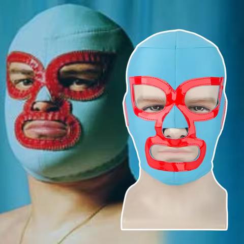 Nacho Libre Ignacio Nacho Halloween Clown Mask Funny Mexican Wrestling Cosplay Props For Theme Party