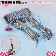 MARA 1Pcs Speaker Wire Cable, 3/4/10m Bass Line Cord Adapter,  DVD Blu- Home Theater Cable Connector