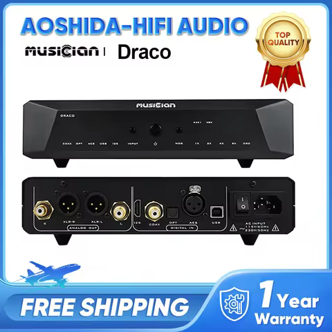 MUSICIAN Draco R2R DAC ALTERA ARM High Perfomance Decoding Chips R2R True Balanced Decoder I2S/Coaxi