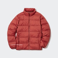Jaket Bulu Angsa UNIQLO Ultra Light Down Jacket Orange