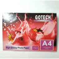 GOTECH Glossy Photo Paper A4 210GSM
