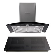 Combo Bếp Đôi Điện Từ Inverter Nagakawa NK2C03M Và Máy Hút Mùi Nagakawa NKCH05M70 Tích hợp công nghệ