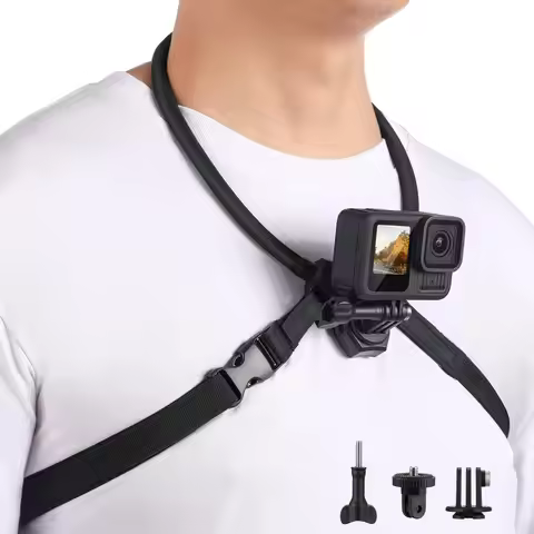 Neck Mount for DJI Osmo Nano Action 6 5 Pro 4/3 for Insta360 X5 X4 air X3 Go Ultra for Gopro Hero 13