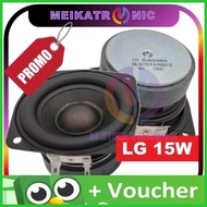 Equalizer 51 - Mini Speaker Woofer 3 Inch 15W 4 Ohm | Subwoofer Lg