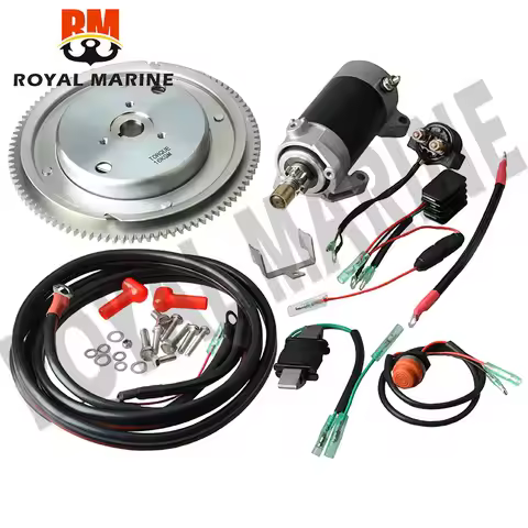 Electric Start Kit For YAMAHA E60H 2-Stroke 60HP 2T 60HP Outboard Moto 6k5 outboard motor Electric S