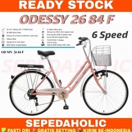 Sepeda Lipat Sepeda Keranjang Dewasa Odessy 26 84 F Ukuran 26 Inch