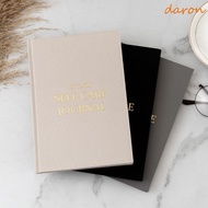 DARON Gratitude Journal, A5 Cloth Cover Five-minute Journal, Daily Gratitude Questions English Versi