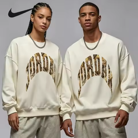 Jordan Nike men's autumn and winter sweater French terry crew neck sweatshirt knitted jumper IM6305-