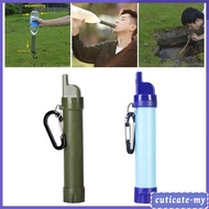 [CUTICATEMY] Outdoor Emergency Direct Drinking Water Purifier Pipette Portable Outdoor Water Filter 