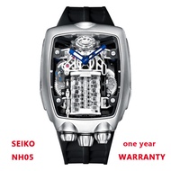 PINDU Design Mens Watches Top Brand Luxury Military Sport Men NH05 Automatic Watch Waterproof Mechan