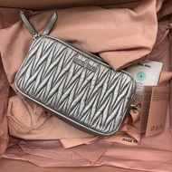 Miumiu雙層相機包🚀太空銀