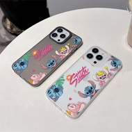 Stitch Angel Casing Compatible for iPhone 15 14 13 12 11 Pro Max X Xr Xs Max 8 7 6 6s Plus SE xr xs Phantom Soft phone case