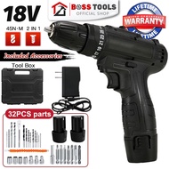 Cordless Drill Drill Codless Hammer Drill Impact Screwdriver Drill Batteri