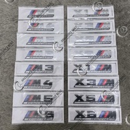 EMBLEM TULISAN BMW COMPETITION M M3 M4 M5 M6 X1M X3M X4M X5M X6M COMPETITION SERIES - BLACK, M COMPE