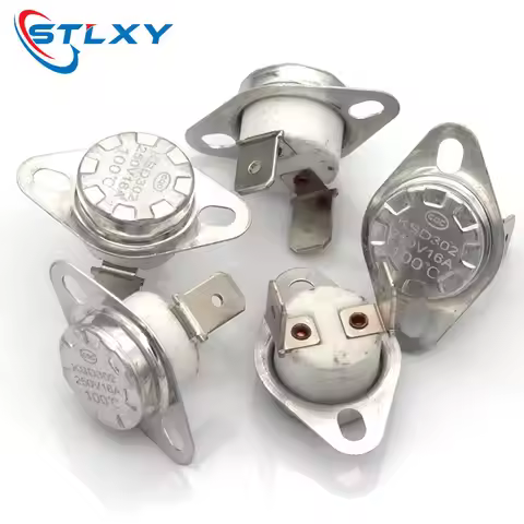 Normally Open KSD302 16A 250V 40-180 Degree Ceramic KSD301 Normally Closed Temperature Switch Thermo