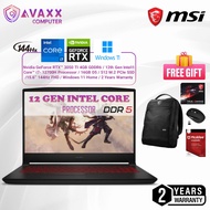 MSI GF66 12UDO-493 15.6'' FHD 144Hz Gaming Laptop ( I7-12700H, 16GB, 512GB SSD, RTX3050Ti 4GB, W11)