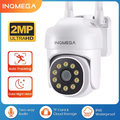 1080P IP Camera Ycc365 Plus Outdoor Home Security Auto Tracking AI Human Detection Camera WIFI CCTV