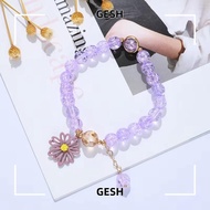 GESH Bohemian Bracelet, Elastic Lucky Korean Daisy Bracelet,  Multicolor Handmade Bracelet Bohemian 