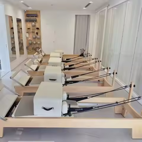 China Manufacturer Most Popular Customize Reformer Pilates Beds pilates elevated reformer pilates re