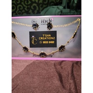 Lotus Design Necklace Set