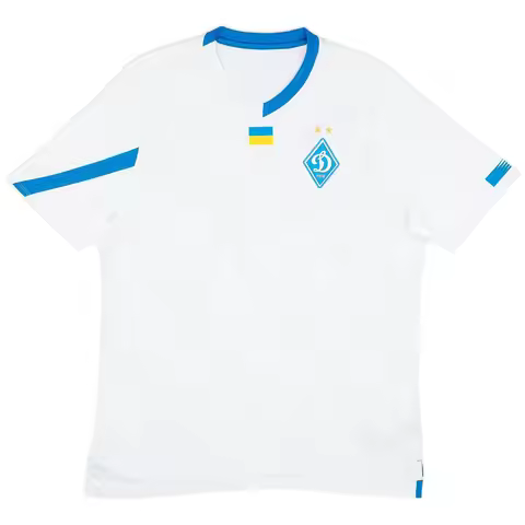Men's Dynamo Kyiv Style Soccer Jersey Quick Dry Breathable Football Shirt Ukraine Flag Casual Sports