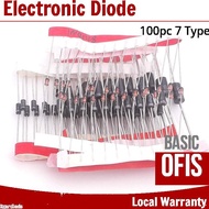 100pcs Diode Bundle Kit Set 8 Value For Electronic Arduino