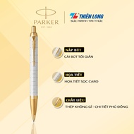Bút bi cao cấp Parker IM PRM X-Pearl GT GB-2143643 - Thép không gỉ