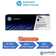 HP 78A Black CE278A Original LaserJet Toner Cartridge