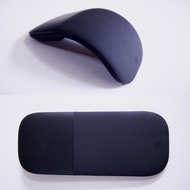 【超薄便攜】正版Microsoft 微軟 Surface Arc Mouse 藍牙無線觸控霧面黑滑鼠 攤平即收納 一啪彎曲即開機