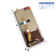 For Realme 6 6s 7 10 8i 9i 9pro K9s 10Pro Q3s Q3T Q5 Narzo 20pro LCD Display Screen Part