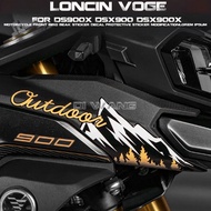 Motorcycle Front Bird Beak Sticker Decal Protective Sticker Modification FOR Loncin VOGE DS900X DSX9