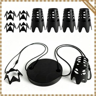 [WhstrongMY] Golf Ball Tee Height Adjustable Plastic Training Kit with Tether Rope for Golf Practice