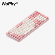 NuPhy Halo96 V2 無線三模 辦公 遊戲 機械鍵盤 粉色 檸檬軸(55gf提前段落)