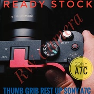 Thumb Grip Rest Up Sony A7C A7Cii A7CR Thump Hand Grib Flash Hot Shoe Plate A7 C Thumb A7C2
