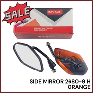 SIDE MIRROR 2680-9 H ORANGE FOR MOTORCYCLE ORDER NOW
