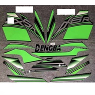 Motorcycle Whole Fairing Sticker Decals Kit  ZX6R ZX-6R 2013-2017 2014 2015 2016