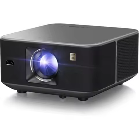 Yaber Smart Projector with Google TV K3 990 ISO Lumens Projector featuring Wi-Fi and Bluetooth Conne